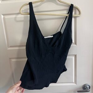 Abercrombie Black Sleeveless Blouse
